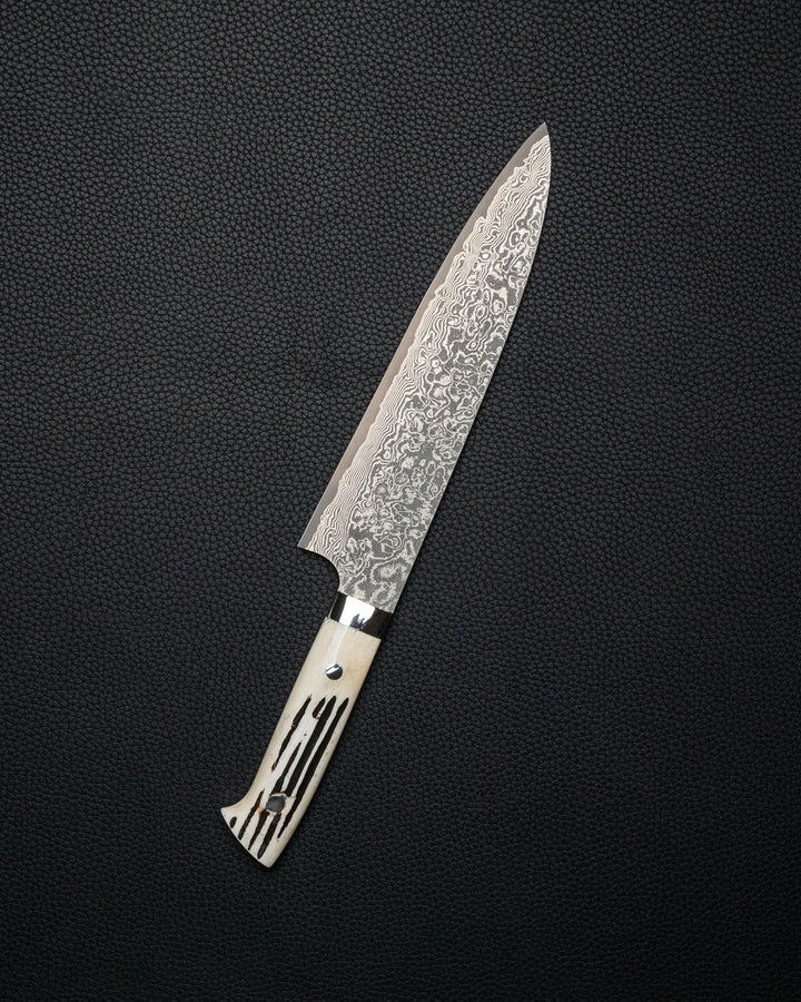 TAKESHI SAJI R2 Damascus Black Gyuto 210 mm