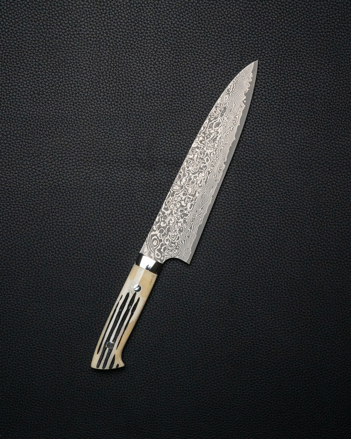 TAKESHI SAJI R2 Damascus Black Gyuto 210 mm