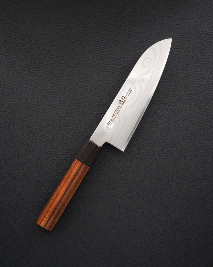 SAKAI TAKAYUKI Grand Chef Hamon SW Santoku 170 mm