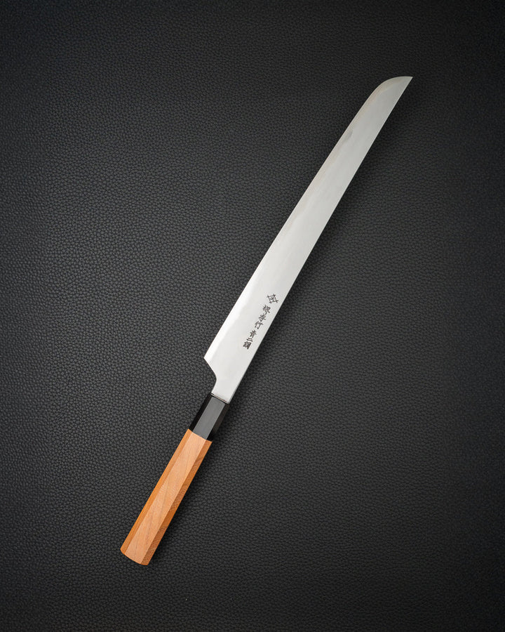 Trancheringskniv 300 mm, SAKAI TAKAYUKI Itsuo Doi Homura Kogetsu Sakimaru Sujihiki SAKAI TAKAYUKI