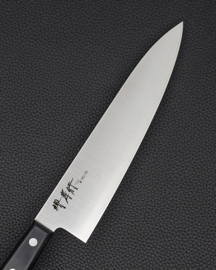 Kokkekniv 210 mm, SAKAI TAKAYUKI Sumire VG10 Gyuto tomatosharp