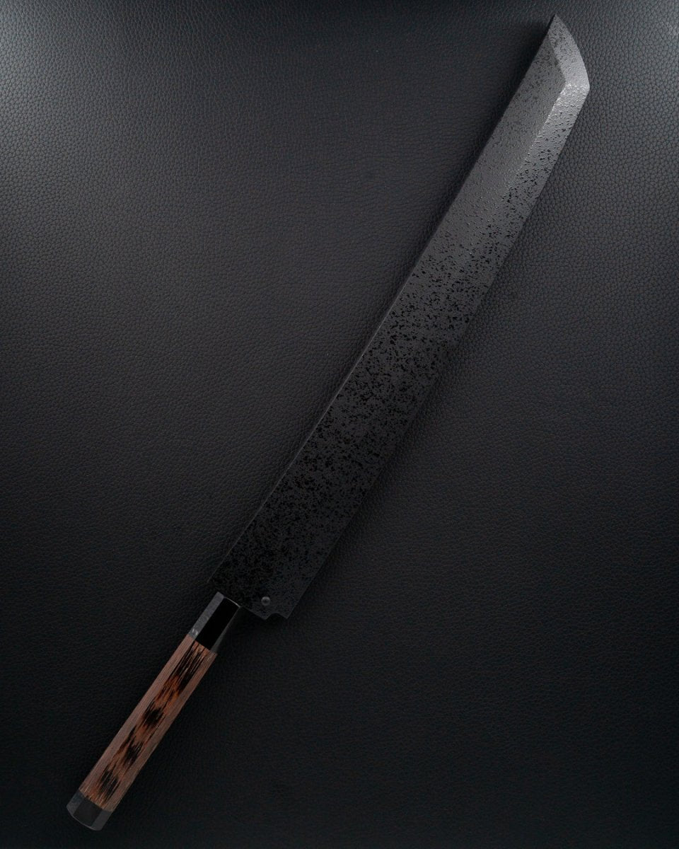 SAKAI TAKAYUKI Zangetsu Ginsan EB Sakimaru 390 mm tomatosharp