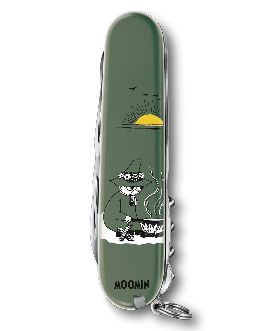 VICTORINOX X MOOMIN Grønn Climber Lommekniv 91 mm tomatosharp
