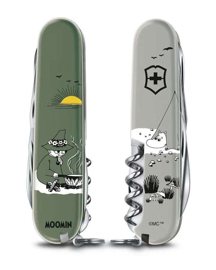 VICTORINOX X MOOMIN Grønn Climber Lommekniv 91 mm tomatosharp