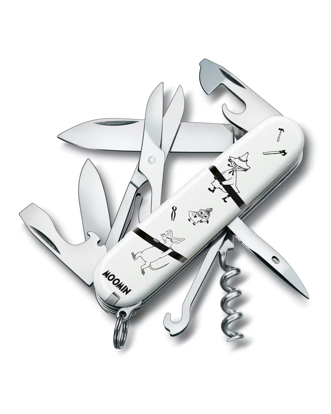 VICTORINOX X MOOMIN Hvit Climber Lommekniv 91 mm tomatosharp