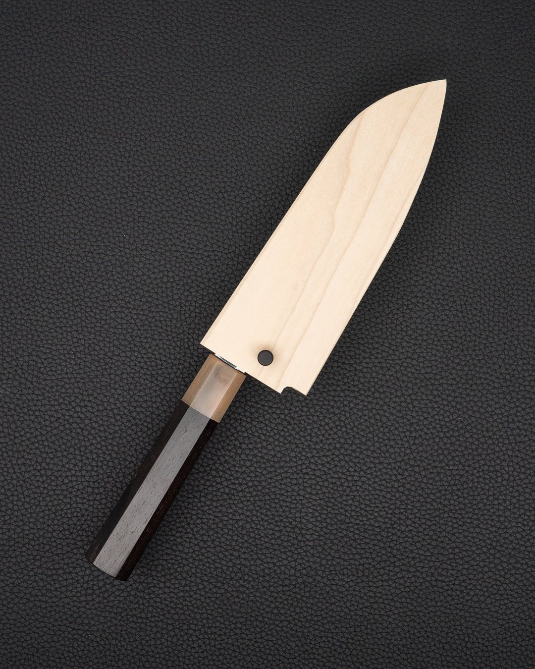 Kokkekniv 165 mm, SATOSHI NAKAGAWA Ginsan Mirror Ibenholt Santoku tomatosharp