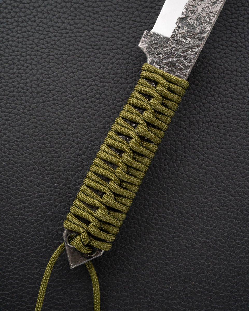 SEKI KANETSUNE Karasu Damascus Blue Steel Turkniv 120 mm tomatosharp