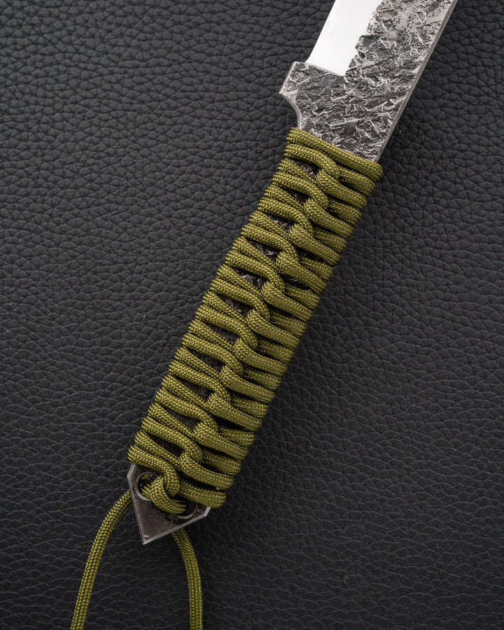 SEKI KANETSUNE Karasu Damascus Blue Steel Turkniv 120 mm