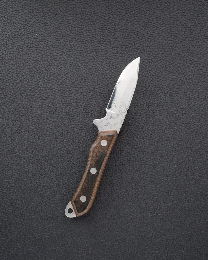 SEKI KANETSUNE Seseragi Damascus Blue Steel Turkniv 70 mm