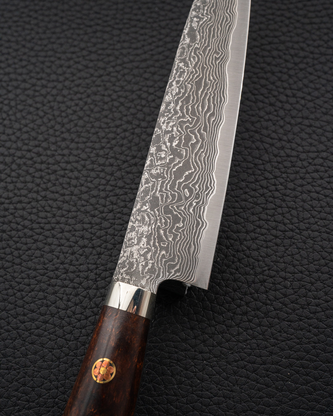 SHIGEKI TANAKA SG2 Damascus Ironwood Petty 135 mm