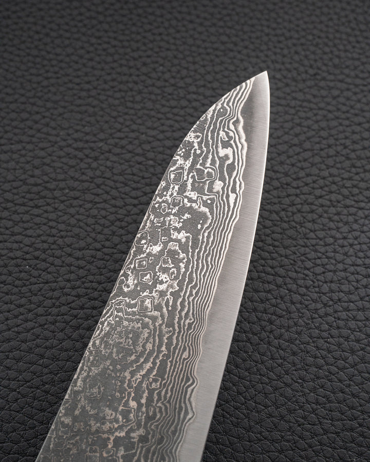 SHIGEKI TANAKA SG2 Damascus Ironwood Gyuto 180 mm
