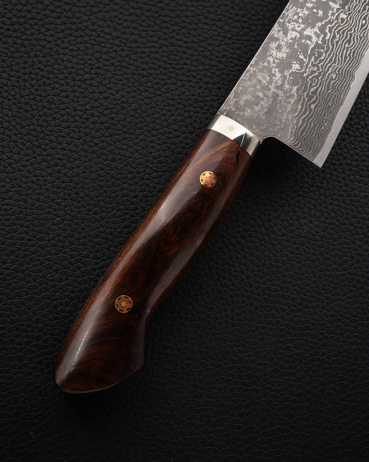 SHIGEKI TANAKA SG2 Damascus Ironwood Gyuto 240 mm