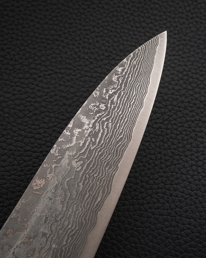 SHIGEKI TANAKA SG2 Damascus Ironwood Gyuto 240 mm