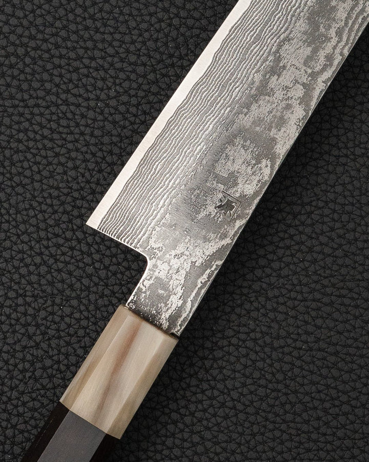 Trancheringskniv 270 mm, SHIGEKI TANAKA SG2 Damascus Sujihiki Shigeki Tanaka