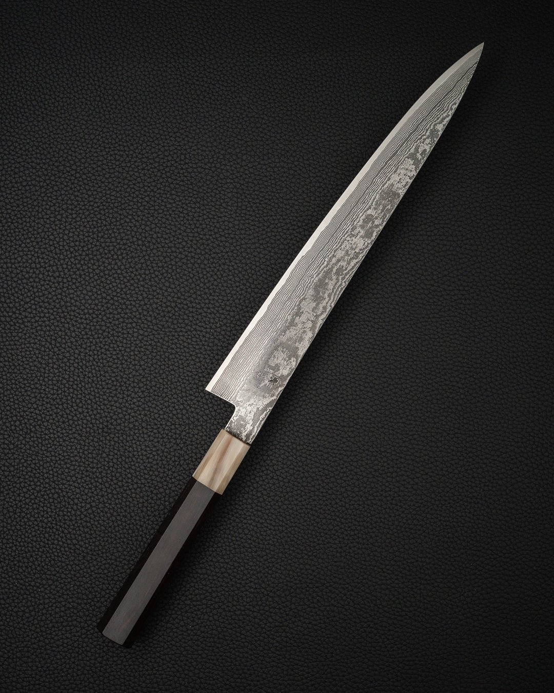 Trancheringskniv 270 mm, SHIGEKI TANAKA SG2 Damascus Sujihiki Shigeki Tanaka