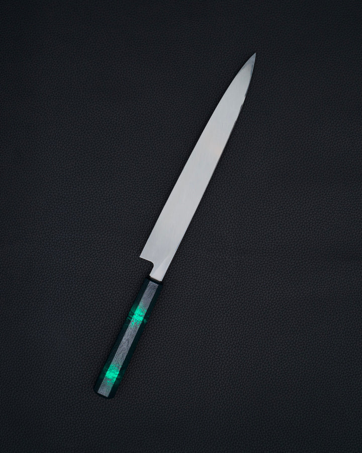 Sakai Takayuki Nanairo Green Tortoise Yanagiba 270 mm