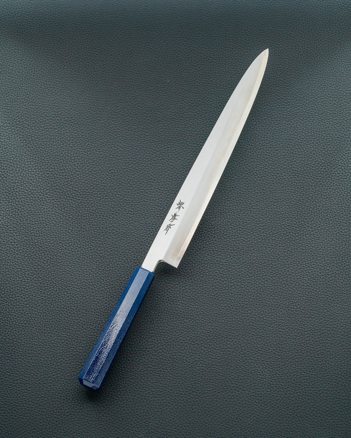 Sakai Takayuki Nanairo Blue Yanagiba 300 mm