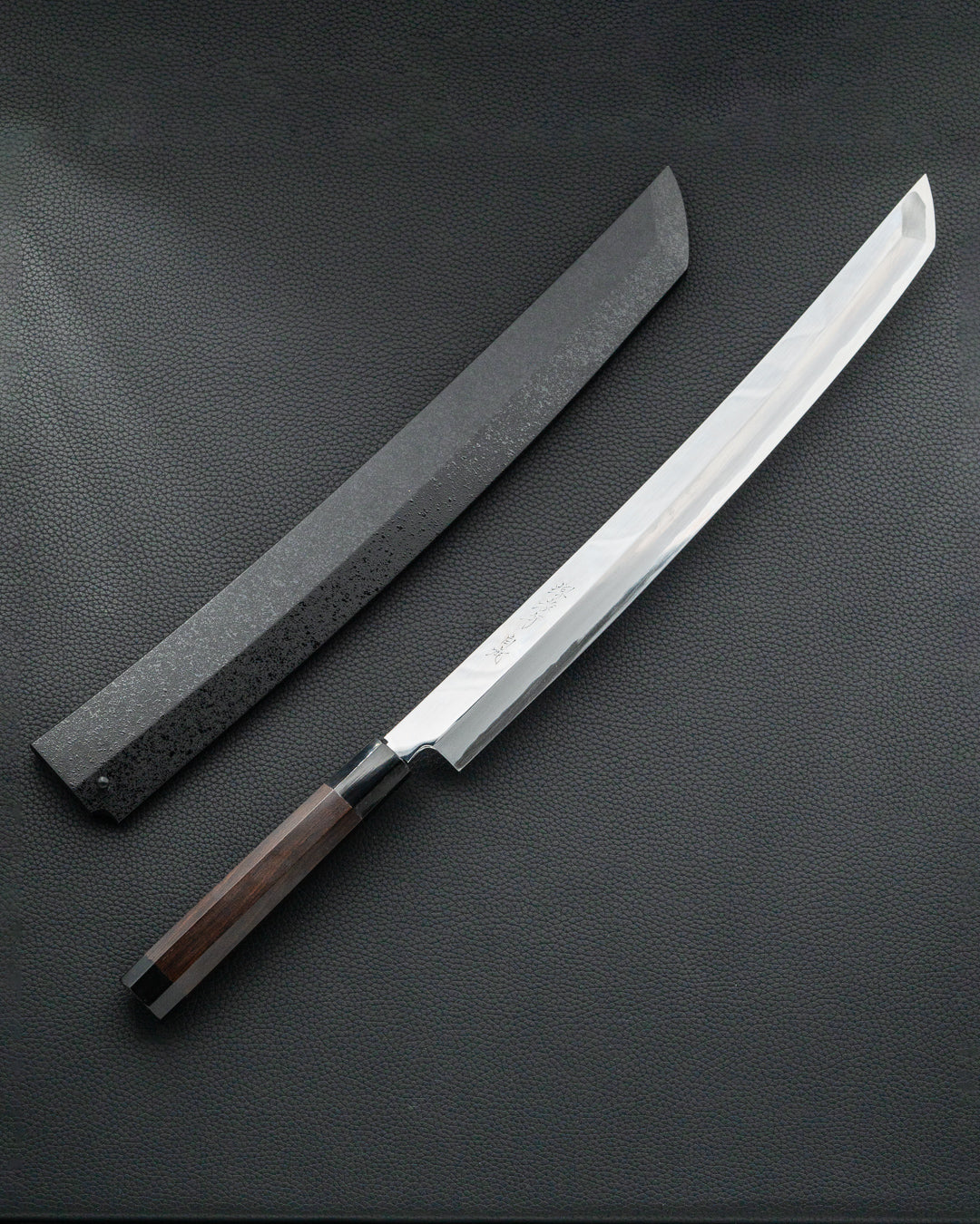 Sakai Takayuki Zangetsu Byakko Mirror Sakimaru Takohiki 390 mm