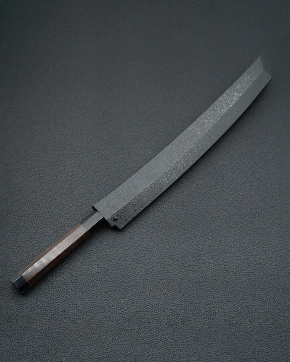 Sakai Takayuki Zangetsu Byakko Mirror Sakimaru Takohiki 390 mm tomatosharp