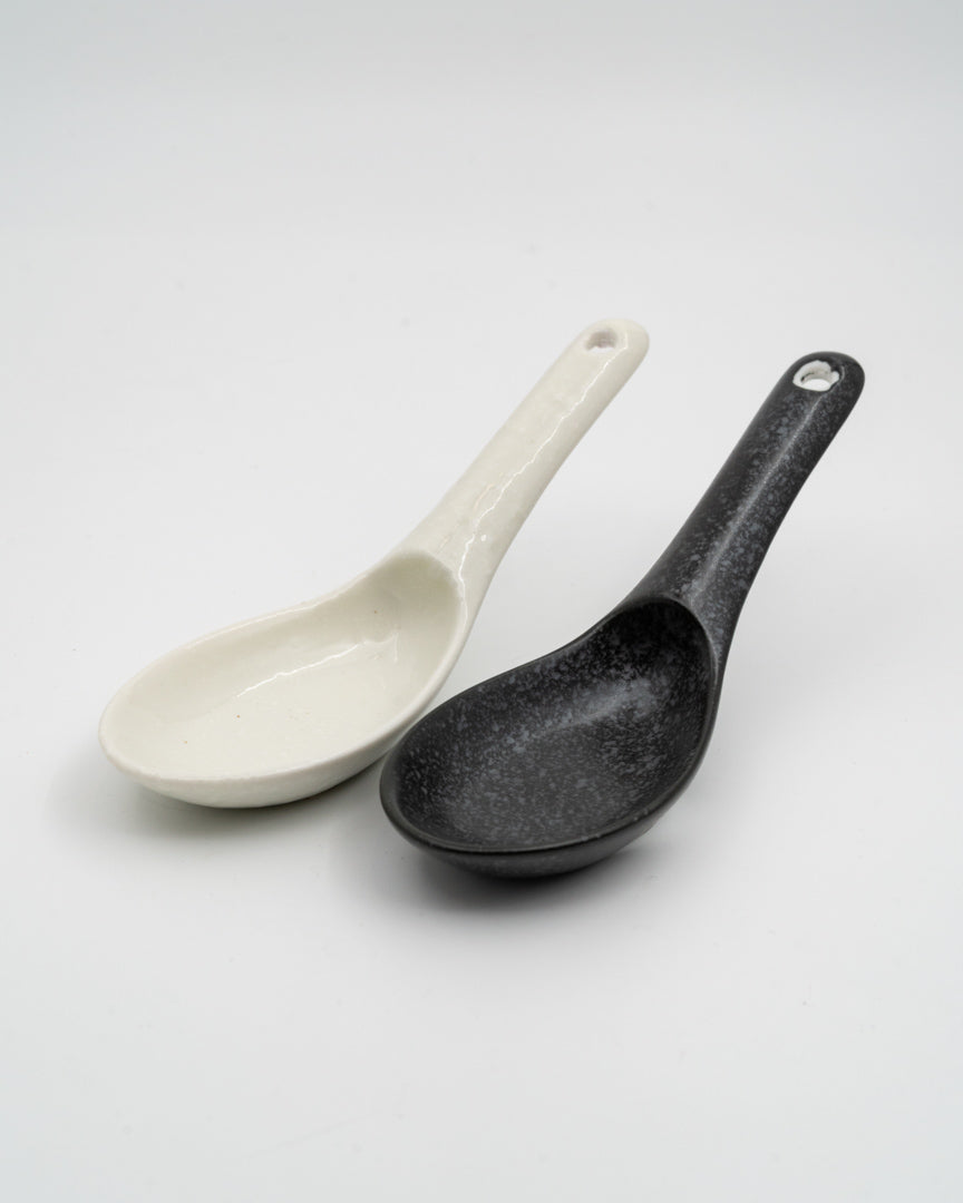 Skje 15 cm, MADE IN JAPAN Matt hvit tomatosharp
