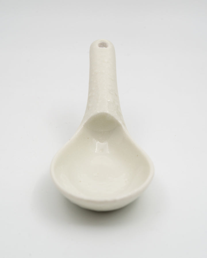 Skje 15 cm, MADE IN JAPAN Matt hvit tomatosharp