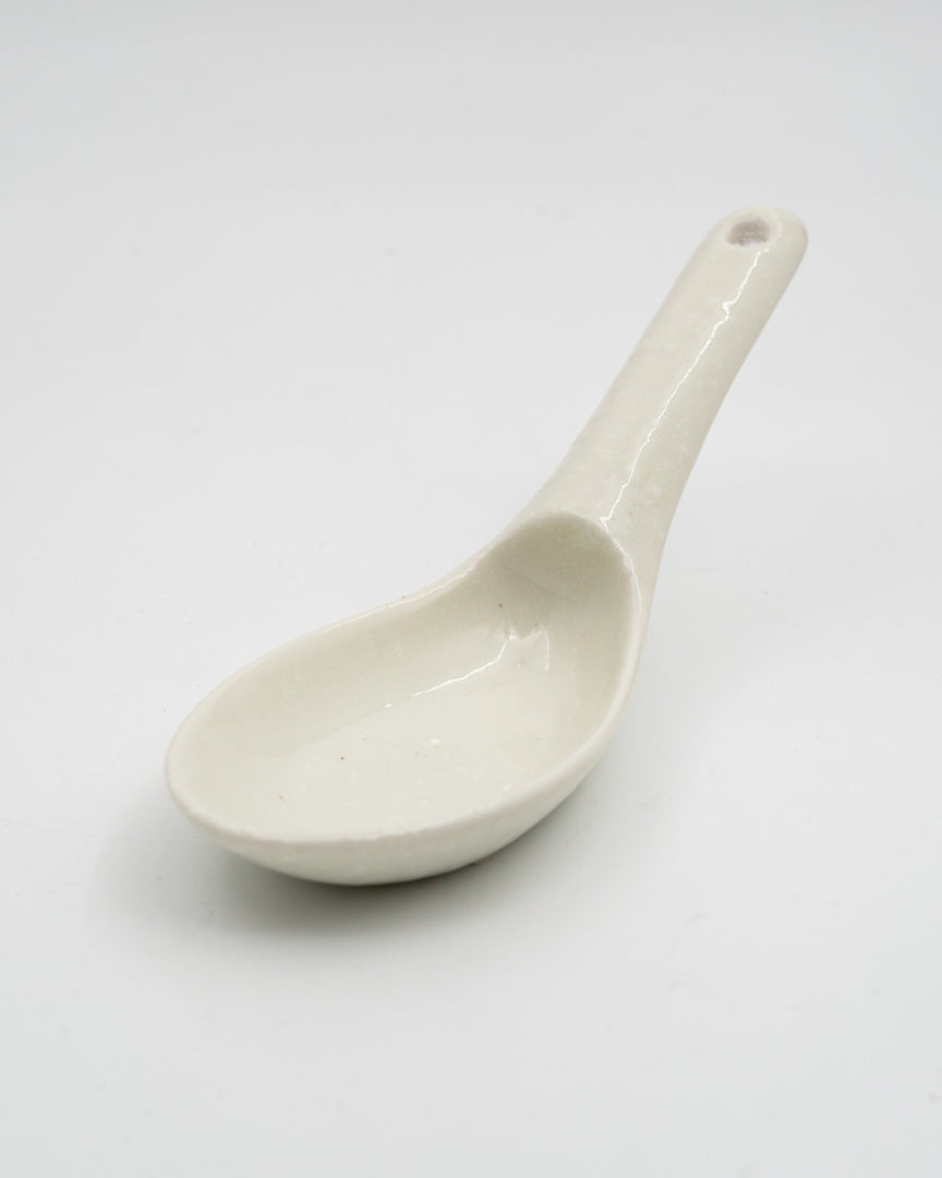 Skje 15 cm, MADE IN JAPAN Matt hvit tomatosharp