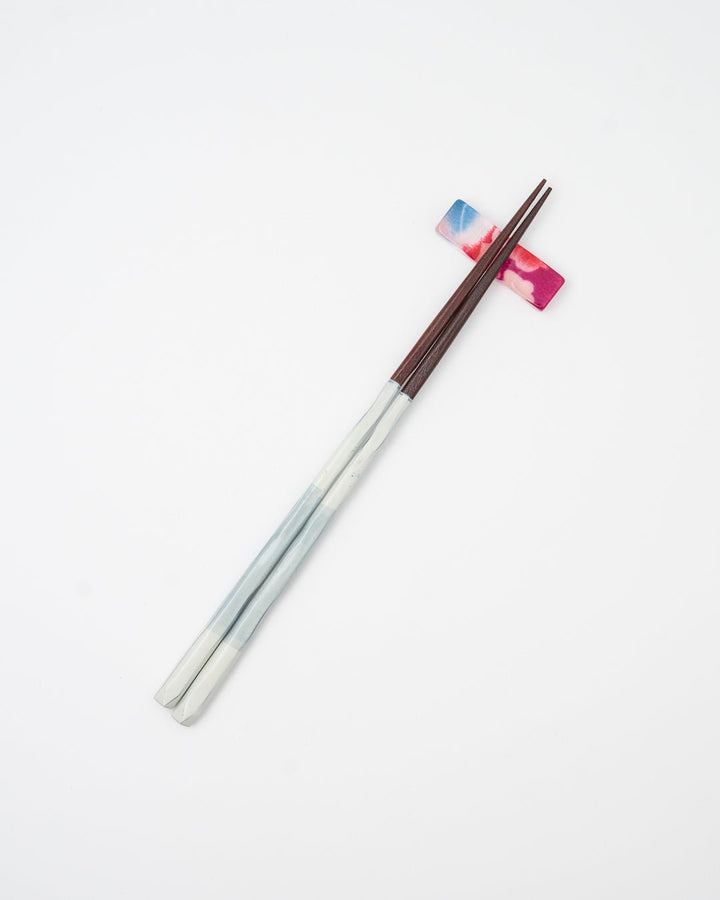 Spisepinneholder, Blomstermotiv Ishida