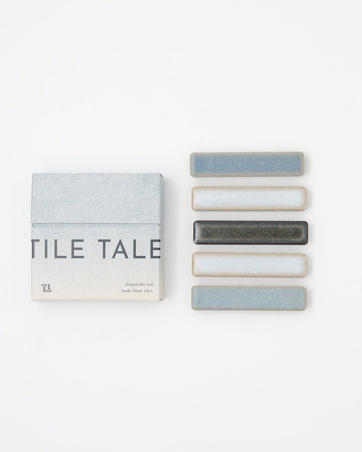 Spisepinneholder, Keramikk TILE - 5 stk Ishida