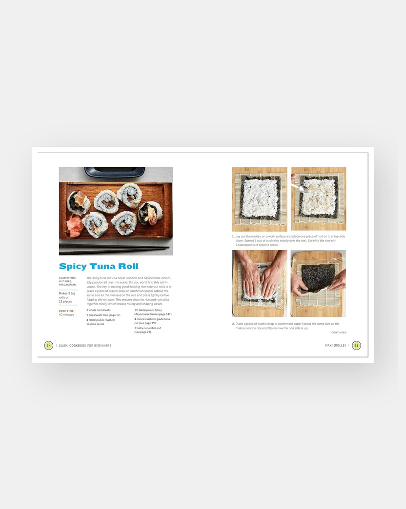 Sushi Cookbook For Beginners - Chika Ravitch tomatosharp