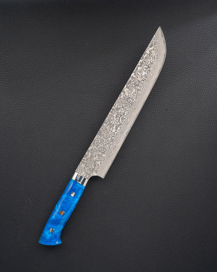 TAKESHI SAJI SG2 Kuro Blue Sakimaru Sujihiki 240 mm