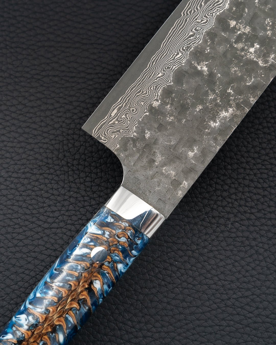 TAKESHI SAJI V10 Cross Blue Pine Nakiri 170 mm Takeshi Saji