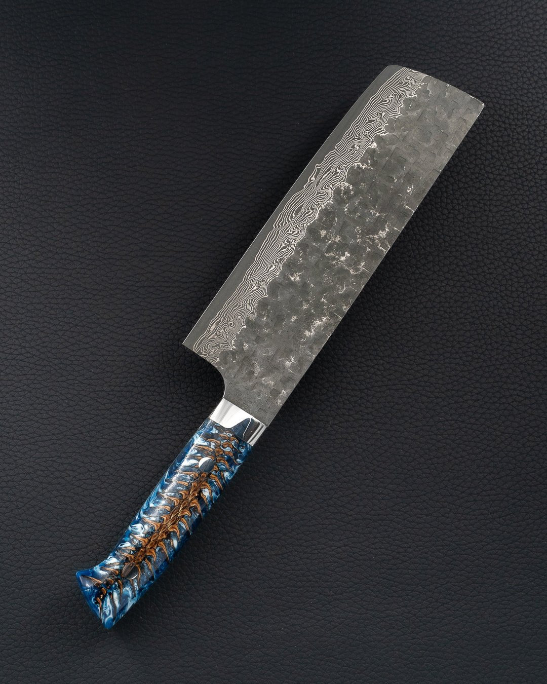 TAKESHI SAJI V10 Cross Blue Pine Nakiri 170 mm Takeshi Saji