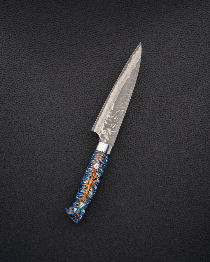 TAKESHI SAJI V10 Cross Blue Pine Petty 135mm
