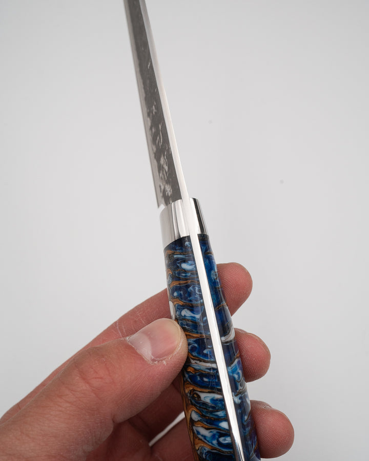 TAKESHI SAJI V10 Cross Blue Pine Petty 135mm