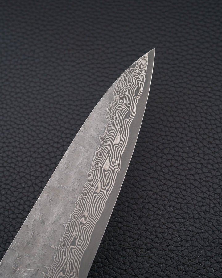 TAKESHI SAJI VG10 Cross Red Micarta Gyuto 180 mm