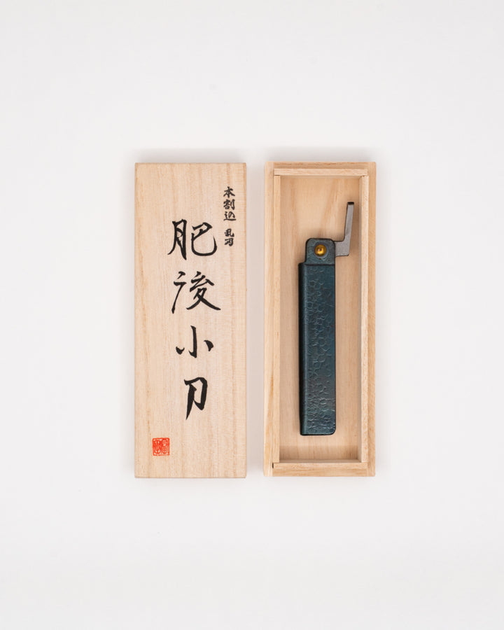 TOMITA White Steel Kengata Higo Kniv, Large 85 mm tomatosharp