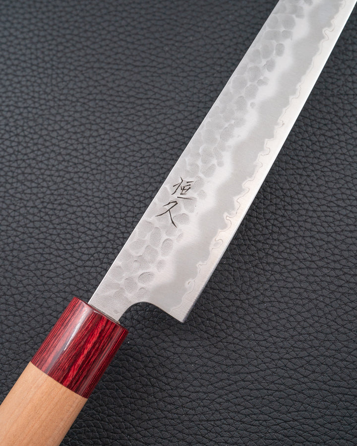 TSUNEHISA AS Tsuchime Red Cherry Sujihiki 240 mm