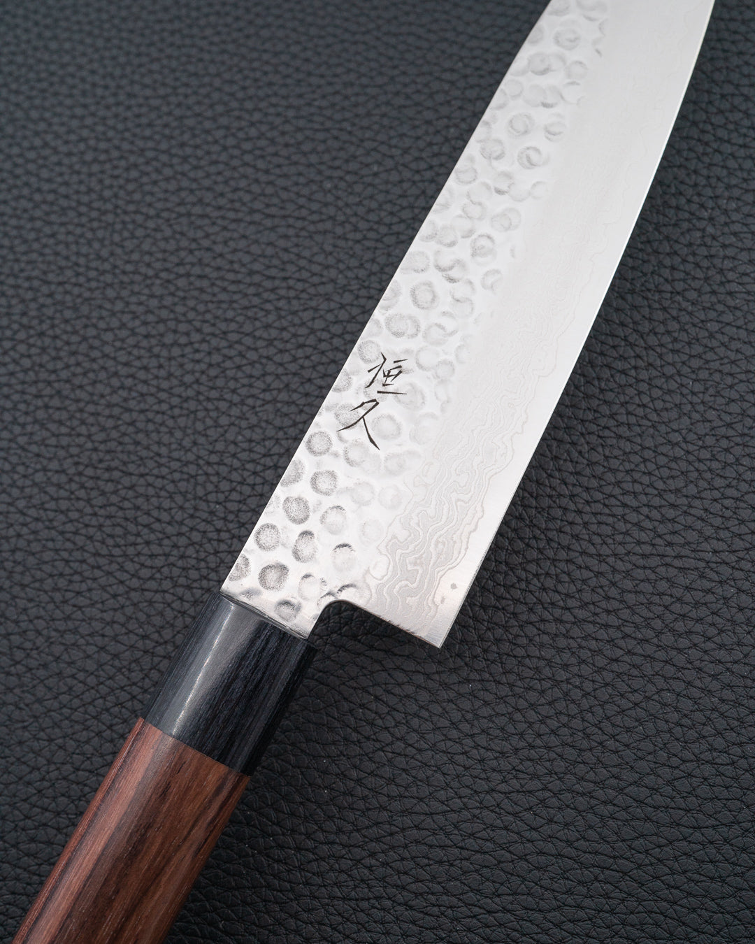 TSUNEHISA VG10 Damascus Rosewood Santoku 165 mm