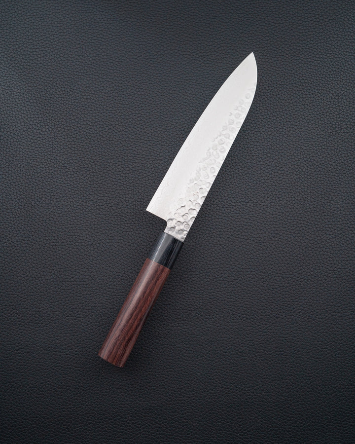 TSUNEHISA VG10 Damascus Rosewood Santoku 165 mm