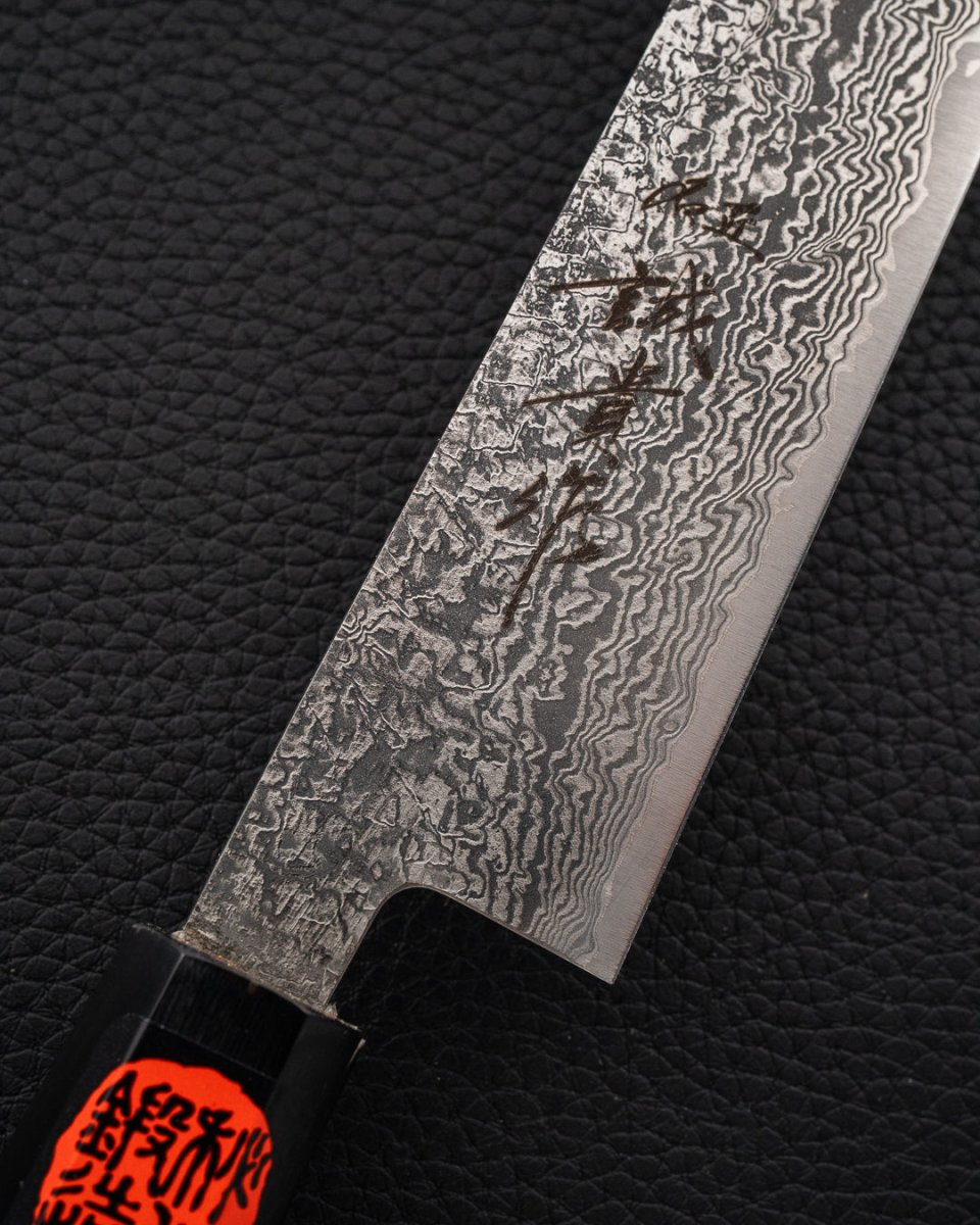 SHIGEKI TANAKA SG2 Damascus Sujihiki 240 mm tomatosharp