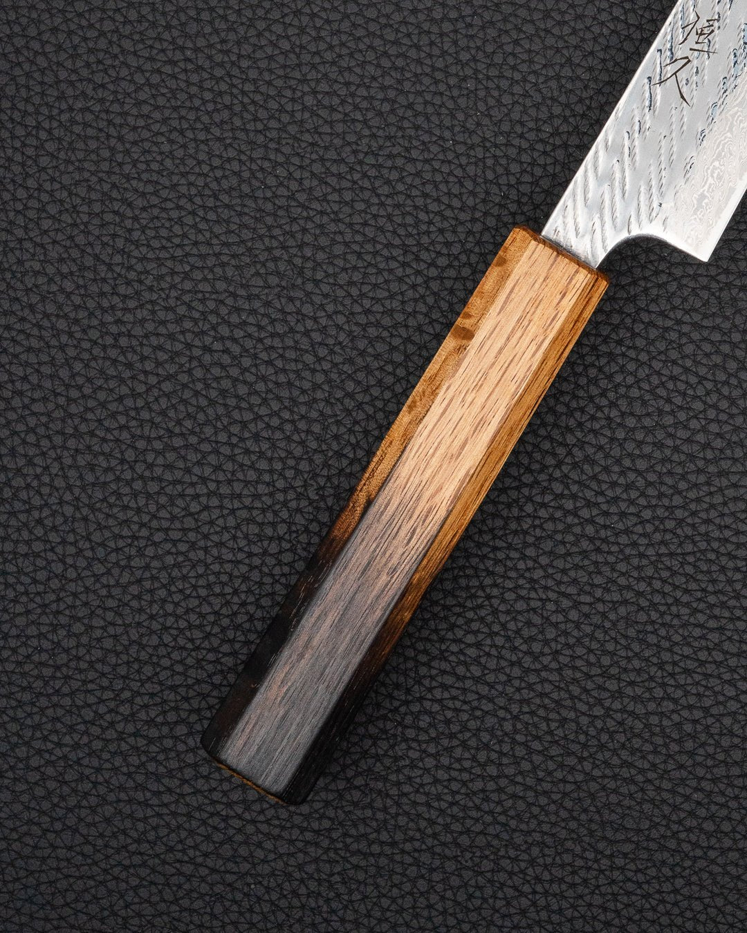 Trancheringskniv 240 mm, TSUNEHISA A10 Nawame Burnt Oak Sujihiki Tsunehisa
