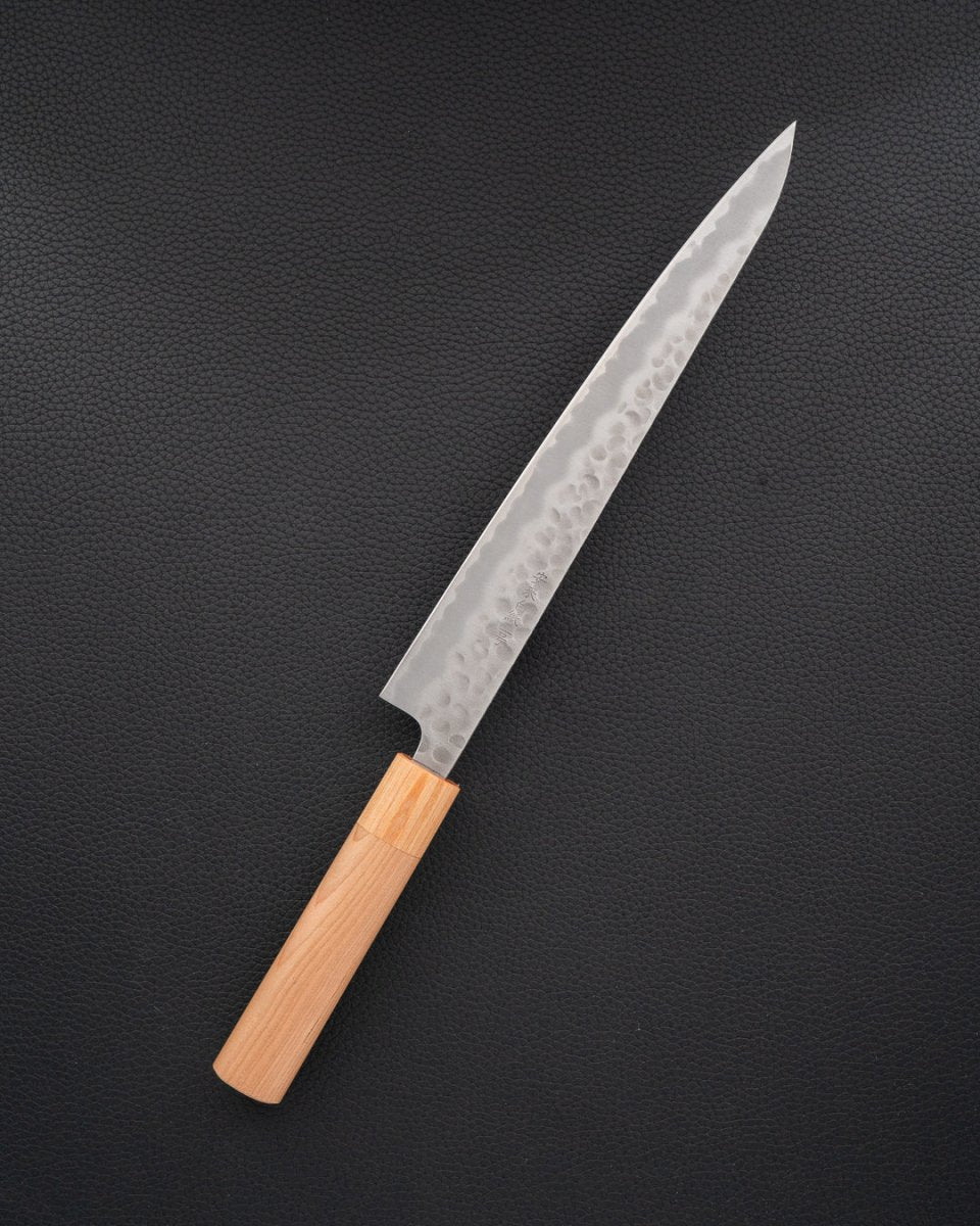 TSUNEHISA Shiro2 White Cherry Sujihiki 240 mm tomatosharp