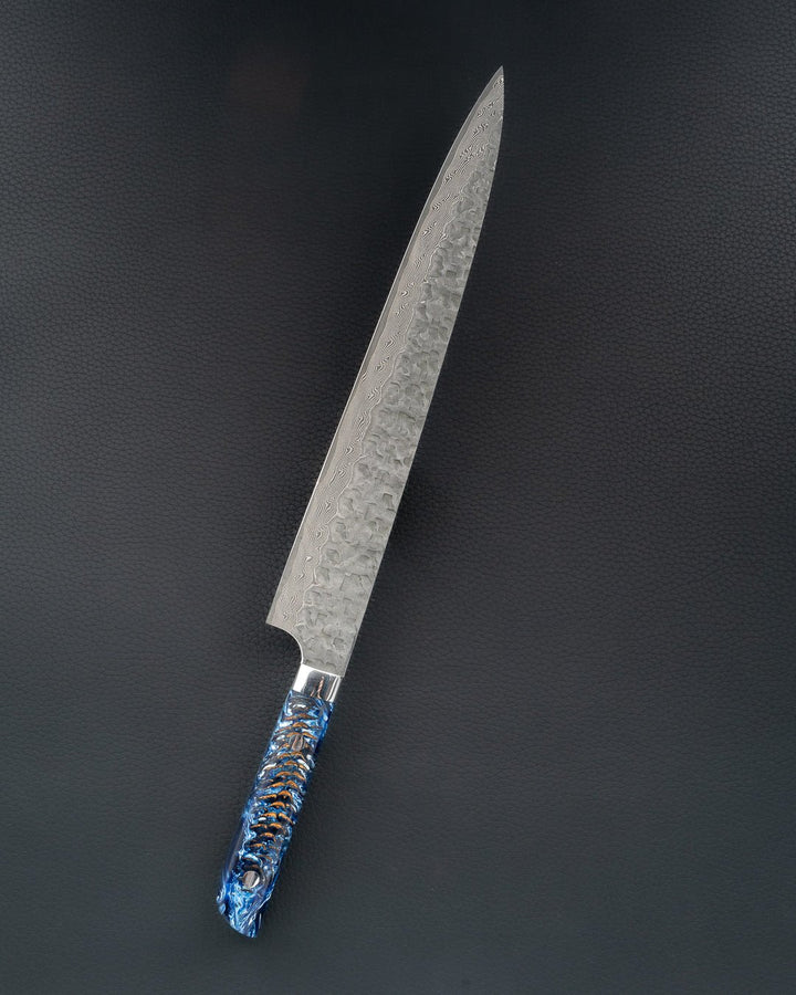 TAKESHI SAJI V10 Cross Blue Pine Sujihiki 270 mm Takeshi Saji