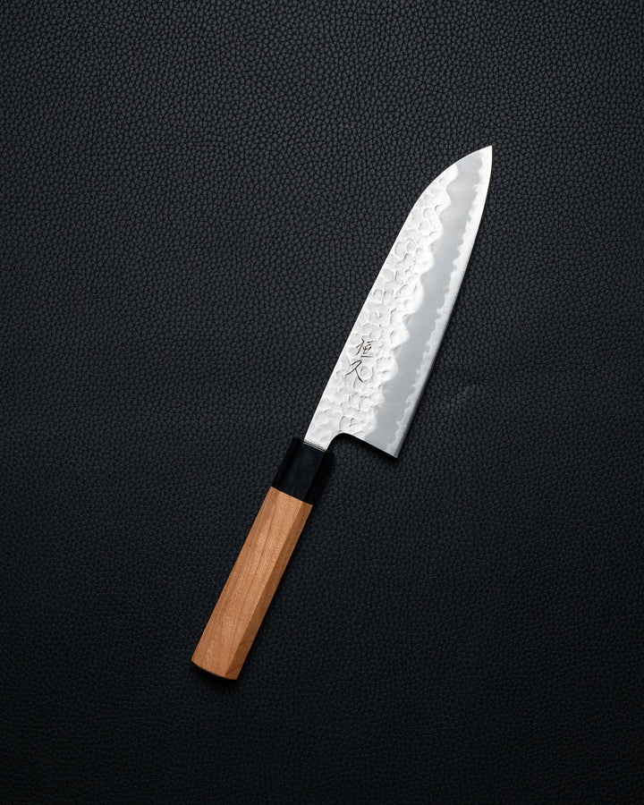 TSUNEHISA Aogami Super Tsuchime Santoku 180 mm