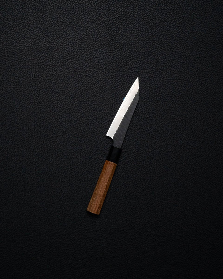 NIGARA HAMONO SG2 Kurouchi Tsuchime Kiritsuke Petty 120 mm tomatosharp
