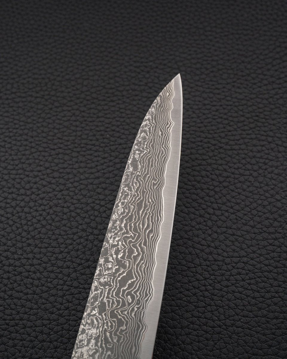 SHIGEKI TANAKA SG2 Damascus Ironwood Petty 135 mm tomatosharp