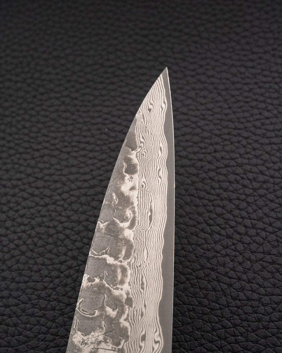 TAKESHI SAJI V10 Cross Blue Pine Petty 135mm tomatosharp