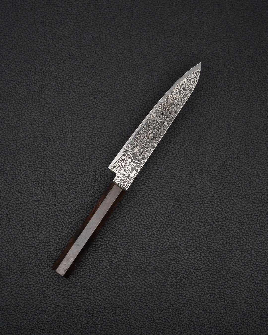 Universalkniv 150 mm, HATSUKOKORO Ryuhyo SG2 Kurozome Damascus Petty Hatsukokoro
