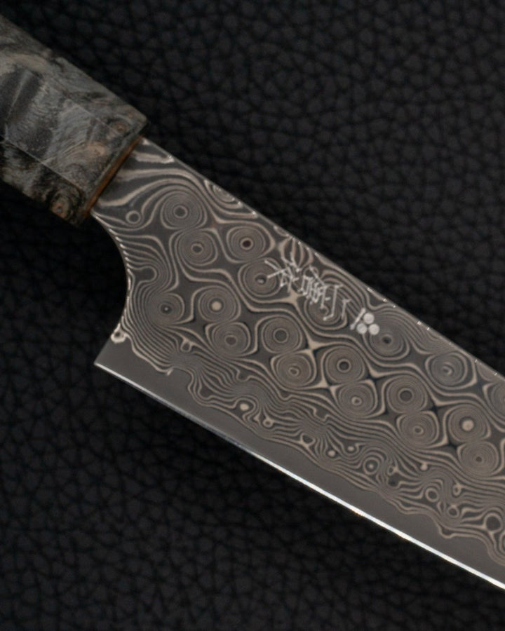 NIGARA HAMONO Anmon SG2 Damascus Petty 150 mm tomatosharp