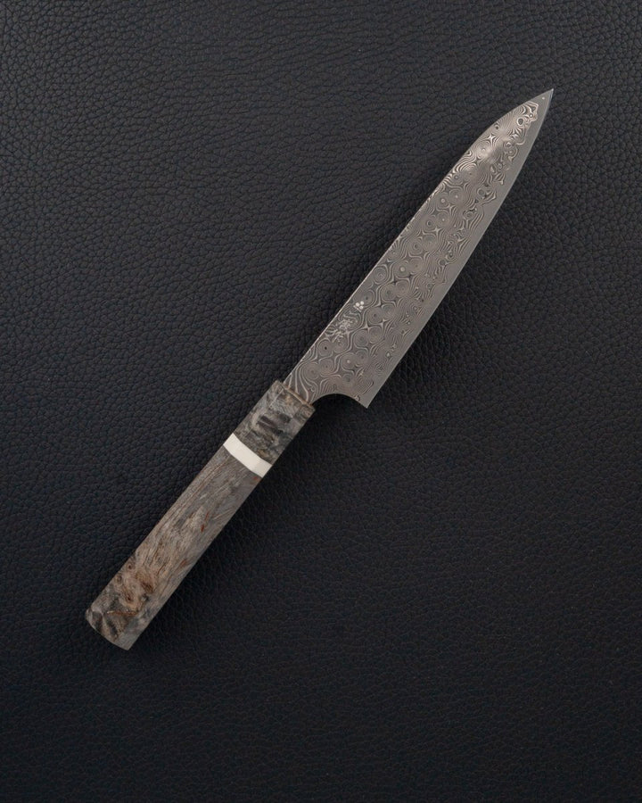 NIGARA HAMONO Anmon SG2 Damascus Petty 150 mm tomatosharp